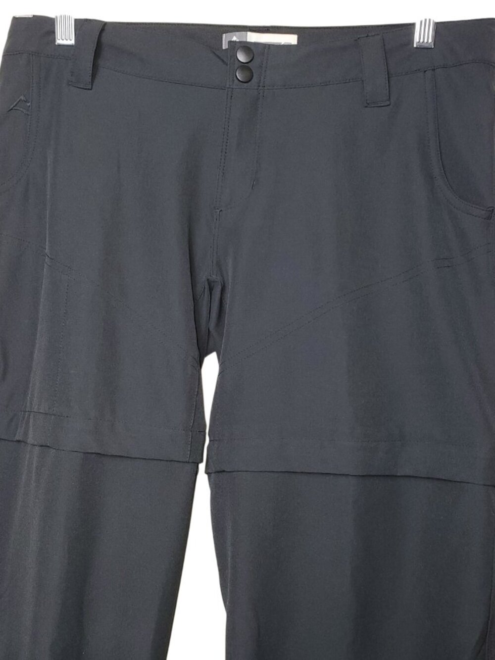 Alpine Design Women's Black Tech Series Convertible Hiking Pants, Size 8 - Picture 3 of 12